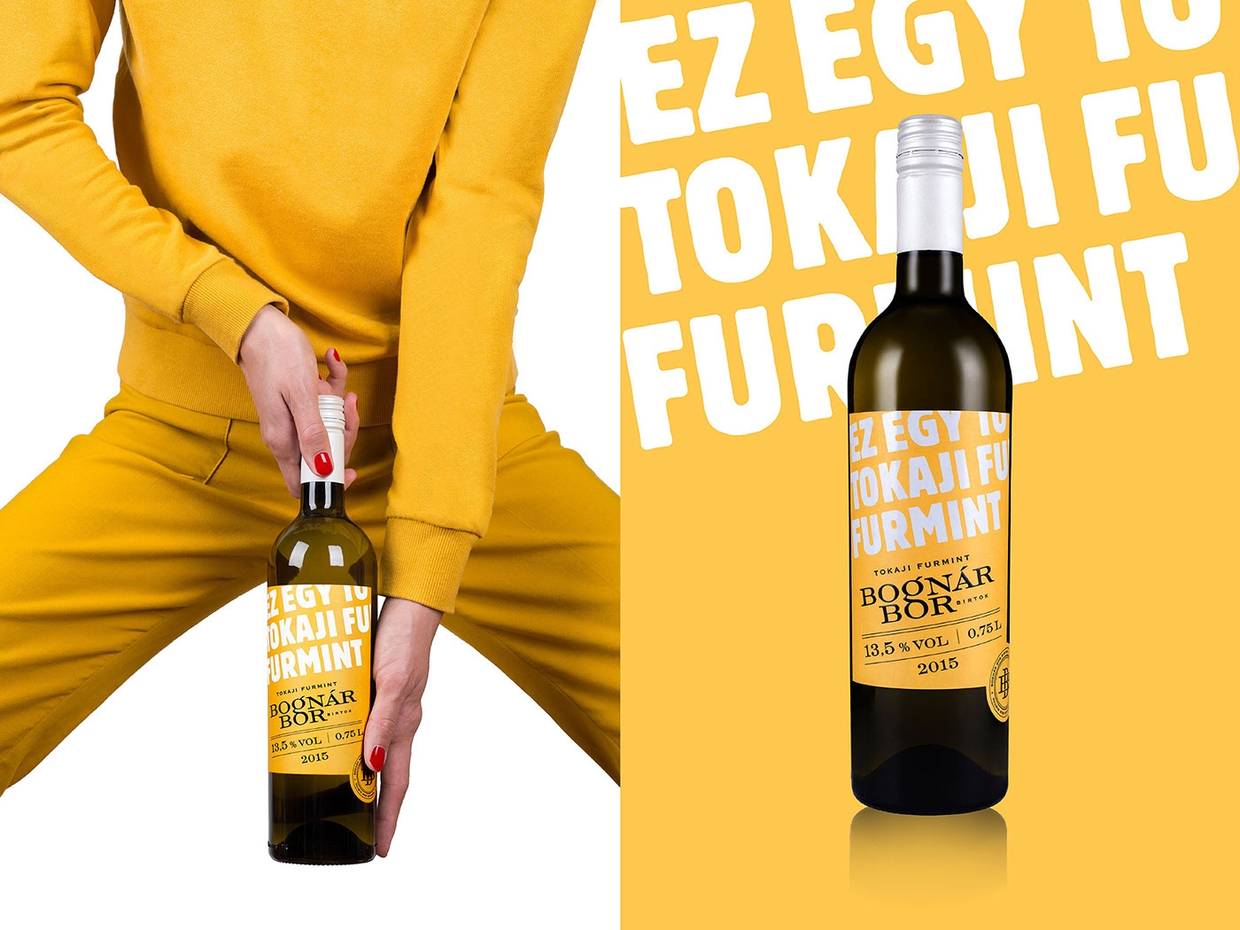 Bognar家族的年輕葡萄酒包裝設計，我們只需要更年輕