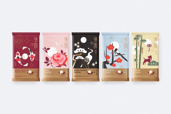驚艷四座的國風(fēng)之美，中式湯圓包裝設(shè)計(jì)