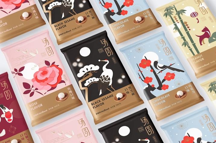 驚艷四座的國風(fēng)之美，中式湯圓包裝設(shè)計(jì)